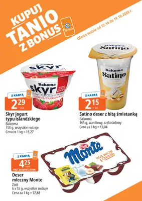 Leclerc - gazetka promocyjna Kupuj tanio z bonus od poniedziałku 12.10 do poniedziałku 19.10 - strona 3