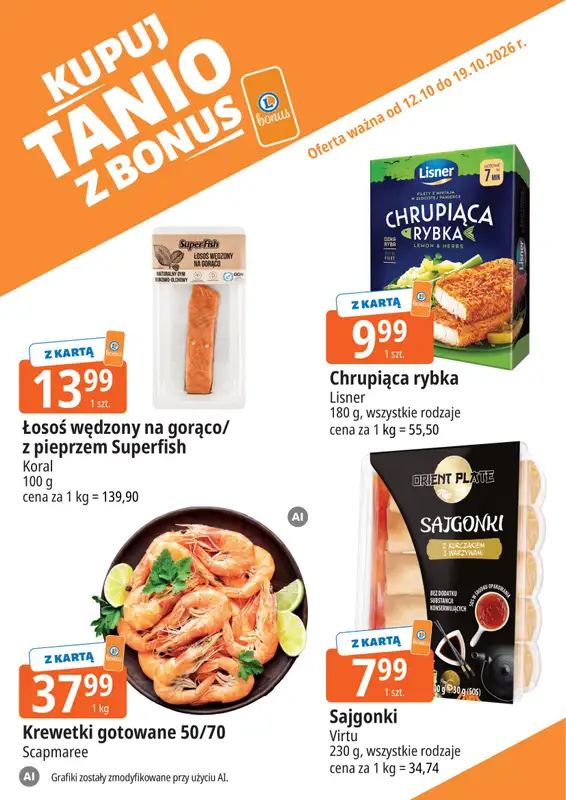 Leclerc - gazetka promocyjna Kupuj tanio z bonus od poniedziałku 12.10 do poniedziałku 19.10 - strona 7