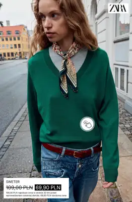 Zara - gazetka promocyjna Promocje na odzież damską od poniedziałku 12.10  - strona 12