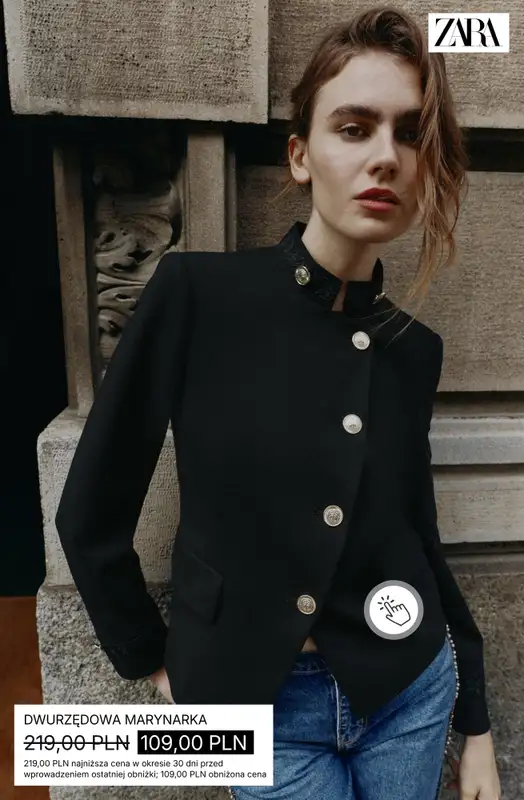 Zara - gazetka promocyjna Promocje na odzież damską od poniedziałku 12.10  - strona 14