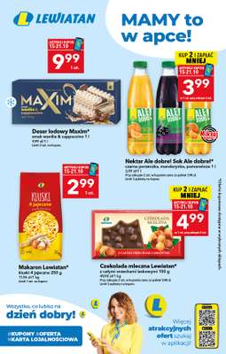 LEWIATAN - gazetka promocyjna Mamy TO w appce od czwartku 15.10 do środy 21.10