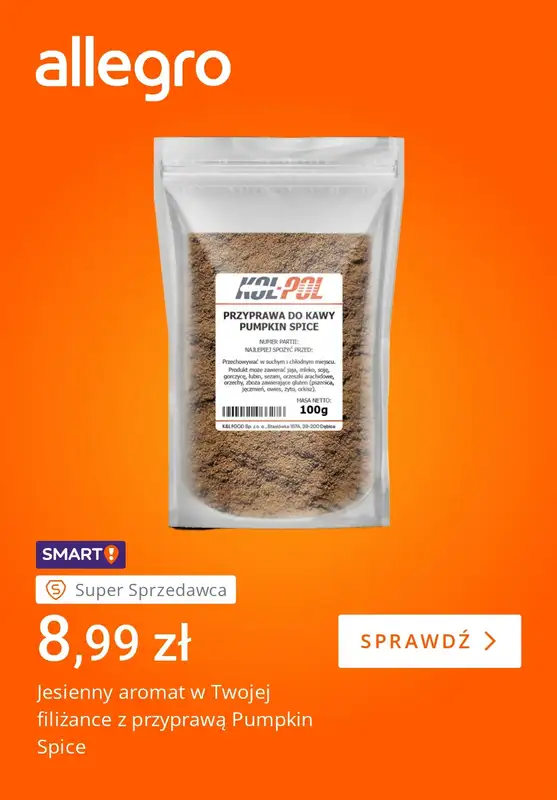 Allegro - gazetka promocyjna Jesienne smaki w Twojej kuchni od wtorku 13.10 do poniedziałku 19.10 - strona 4