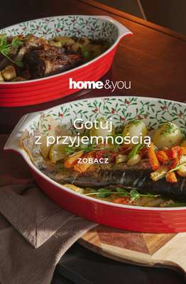 home&you - gazetka promocyjna Gotuj z przyjemnością od poniedziałku 12.10 do wtorku 20.10