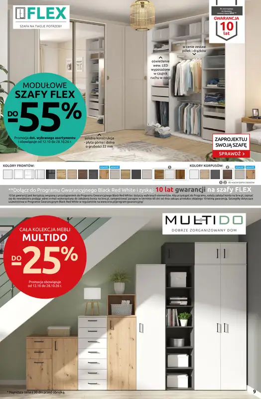 Black Red White - gazetka promocyjna JESIENNY OPAD CEN DO -55% od poniedziałku 12.10 do środy 28.10 - strona 9