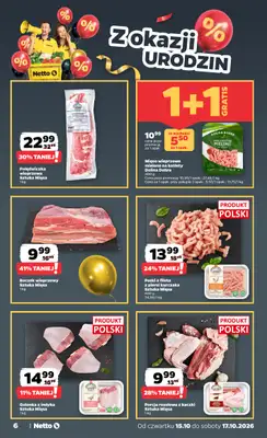 Netto - gazetka promocyjna Gazetka Spożywcza od czwartku 15.10 do soboty 17.10 - strona 6