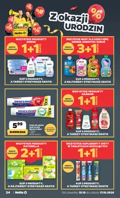 Netto - gazetka promocyjna Gazetka Spożywcza od czwartku 15.10 do soboty 17.10 - strona 24