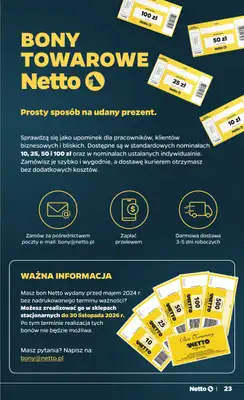 Netto - gazetka promocyjna Gazetka Spożywcza od czwartku 15.10 do soboty 17.10 - strona 23