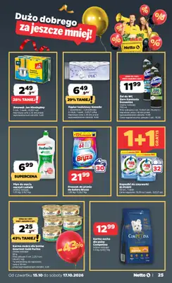 Netto - gazetka promocyjna Gazetka Spożywcza od czwartku 15.10 do soboty 17.10 - strona 25