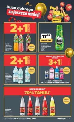 Netto - gazetka promocyjna Gazetka Spożywcza od czwartku 15.10 do soboty 17.10 - strona 21