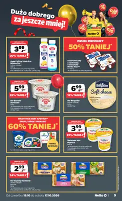 Netto - gazetka promocyjna Gazetka Spożywcza od czwartku 15.10 do soboty 17.10 - strona 9