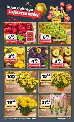 Netto - gazetka promocyjna Gazetka Spożywcza od czwartku 15.10 do soboty 17.10 - strona 5