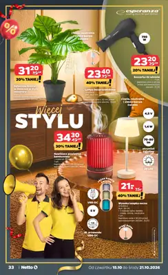 Netto - gazetka promocyjna Urodzinowe inspiracje tygodnia od czwartku 15.10 do środy 21.10 - strona 3