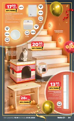 Netto - gazetka promocyjna Urodzinowe inspiracje tygodnia od czwartku 15.10 do środy 21.10 - strona 4