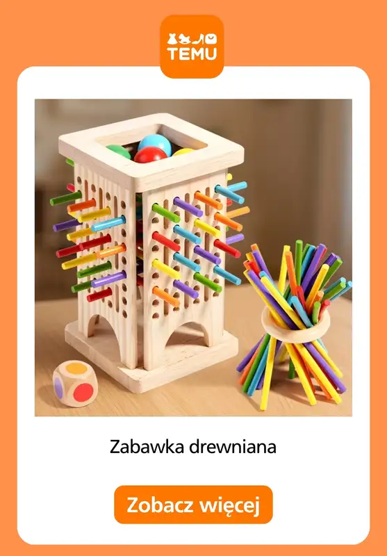 Temu - gazetka promocyjna Zabawki dla najmłodszych od poniedziałku 12.10  - strona 14