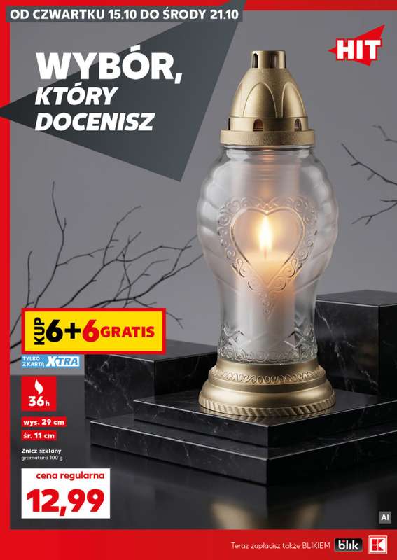 Kaufland - gazetka promocyjna Katalog znicze od czwartku 15.10 do środy 21.10 - strona 2