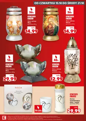 Kaufland - gazetka promocyjna Katalog znicze od czwartku 15.10 do środy 21.10 - strona 7