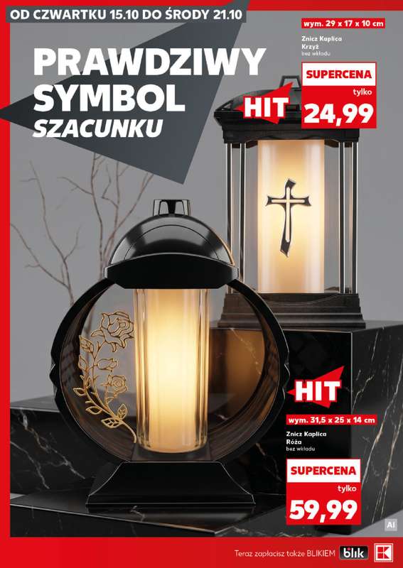 Kaufland - gazetka promocyjna Oferta Kaufland - Znicze od czwartku 15.10 do środy 21.10 - strona 8