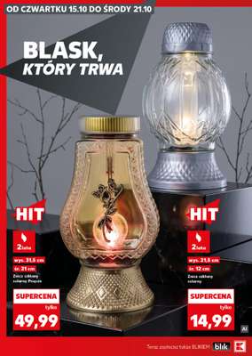 Kaufland - gazetka promocyjna Oferta Kaufland - Znicze od czwartku 15.10 do środy 21.10 - strona 14