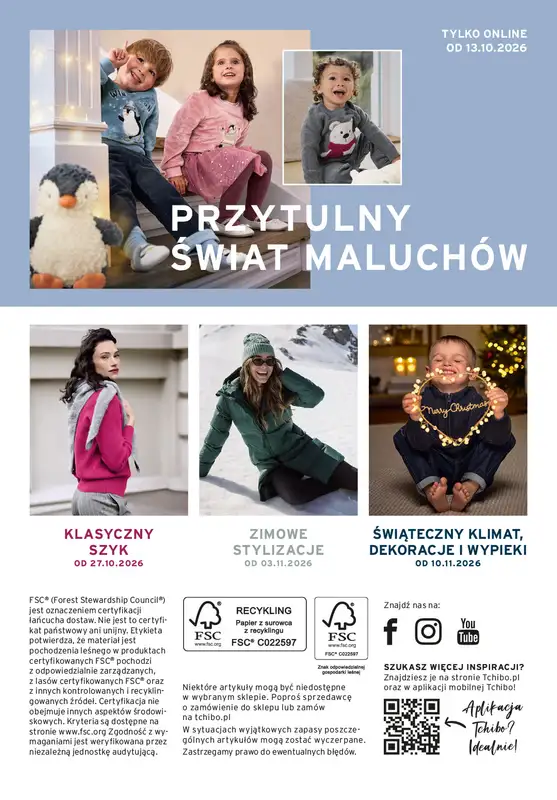 Tchibo - gazetka promocyjna Aktywni każdą porą roku od wtorku 13.10 do niedzieli 15.11 - strona 15
