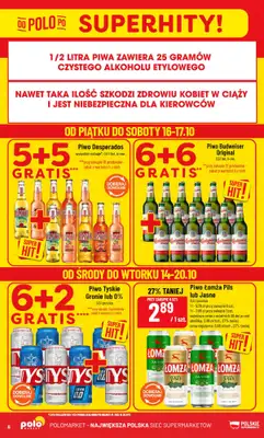 POLOmarket - gazetka promocyjna Gazetka od środy 14.10 do wtorku 20.10 - strona 8