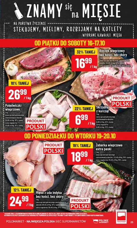 POLOmarket - gazetka promocyjna Gazetka od środy 14.10 do wtorku 20.10 - strona 25
