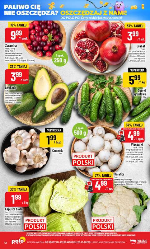 POLOmarket - gazetka promocyjna Gazetka od środy 14.10 do wtorku 20.10 - strona 12