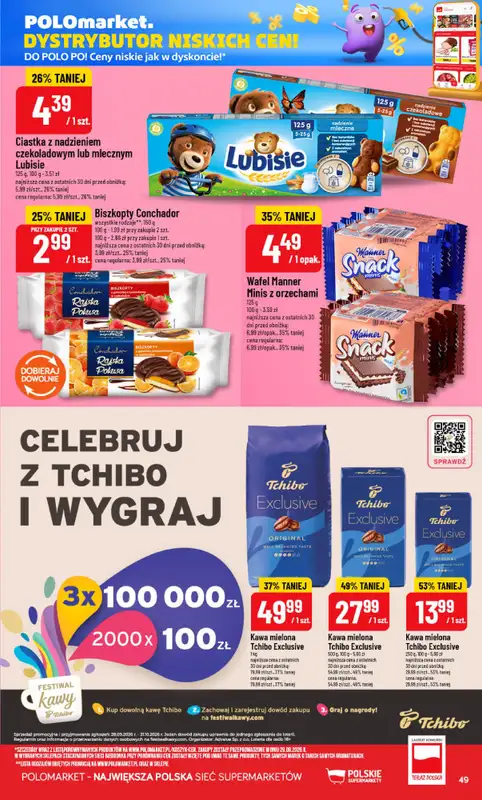 POLOmarket - gazetka promocyjna Gazetka od środy 14.10 do wtorku 20.10 - strona 49