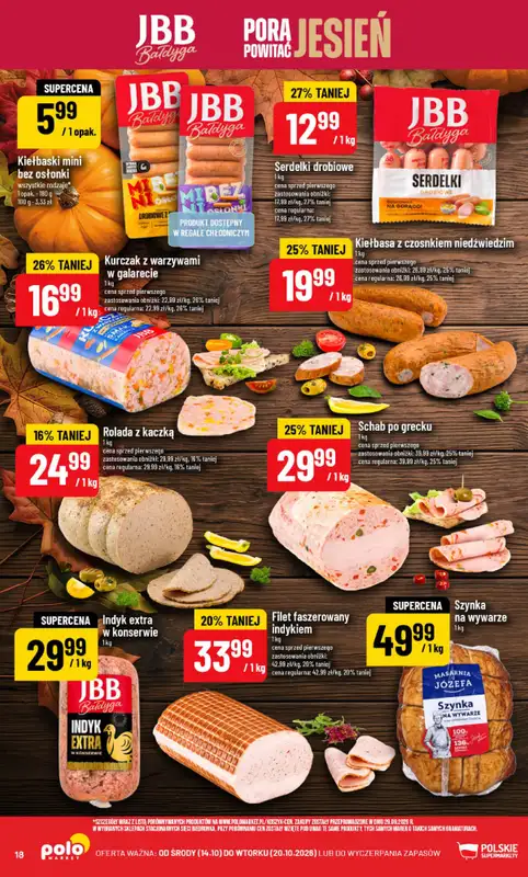 POLOmarket - gazetka promocyjna Gazetka od środy 14.10 do wtorku 20.10 - strona 18