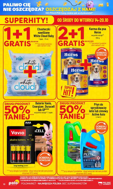 POLOmarket - gazetka promocyjna Gazetka od środy 14.10 do wtorku 20.10 - strona 10