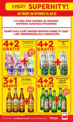 POLOmarket - gazetka promocyjna Gazetka od środy 14.10 do wtorku 20.10 - strona 9