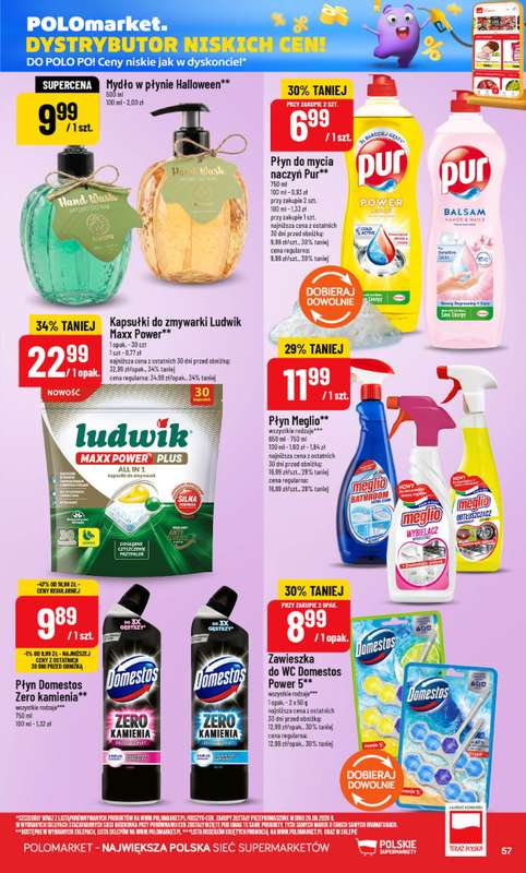POLOmarket - gazetka promocyjna Gazetka od środy 14.10 do wtorku 20.10 - strona 57