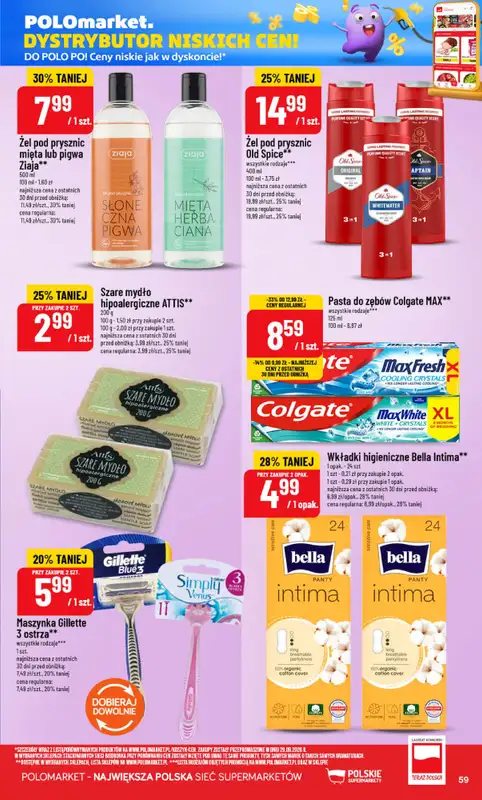 POLOmarket - gazetka promocyjna Gazetka od środy 14.10 do wtorku 20.10 - strona 59