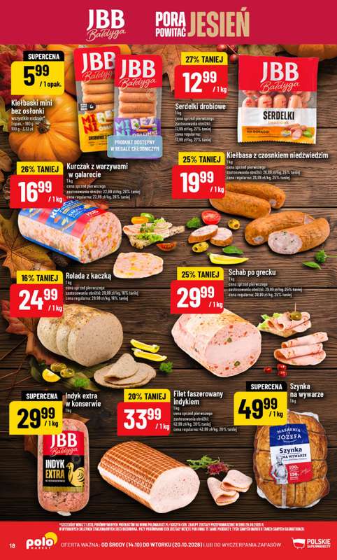 POLOmarket - gazetka promocyjna Gazetka od środy 14.10 do wtorku 20.10 - strona 18