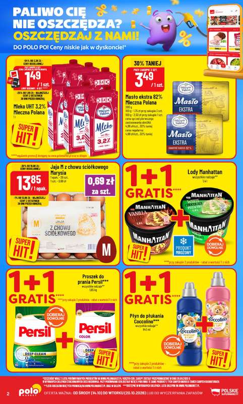 POLOmarket - gazetka promocyjna Gazetka od środy 14.10 do wtorku 20.10 - strona 2