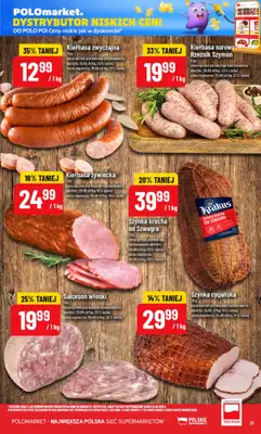 POLOmarket - gazetka promocyjna Gazetka od środy 14.10 do wtorku 20.10 - strona 21