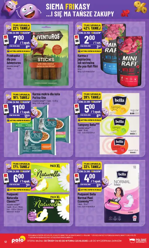 POLOmarket - gazetka promocyjna Frikasowy katalog od środy 14.10 do wtorku 20.10 - strona 12