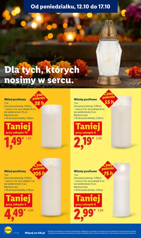 Lidl - gazetka promocyjna Od poniedziałku od poniedziałku 12.10 do środy 14.10 - strona 110