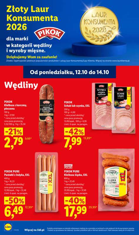 Lidl - gazetka promocyjna Od poniedziałku od poniedziałku 12.10 do środy 14.10 - strona 80
