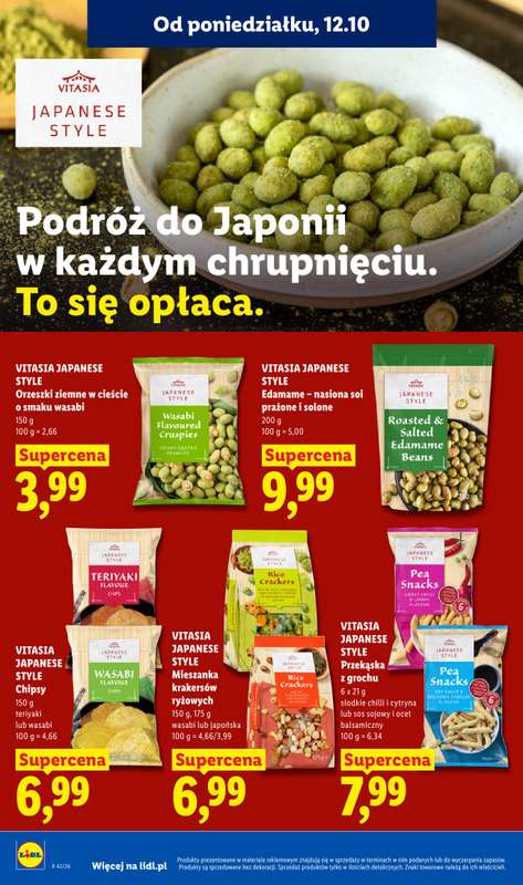 Lidl - gazetka promocyjna Od poniedziałku od poniedziałku 12.10 do środy 14.10 - strona 74