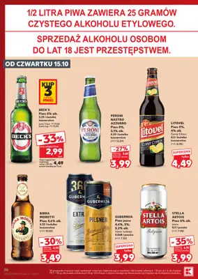 Kaufland - gazetka promocyjna Gazetka Tygodnia od czwartku 15.10 do środy 21.10 - strona 50