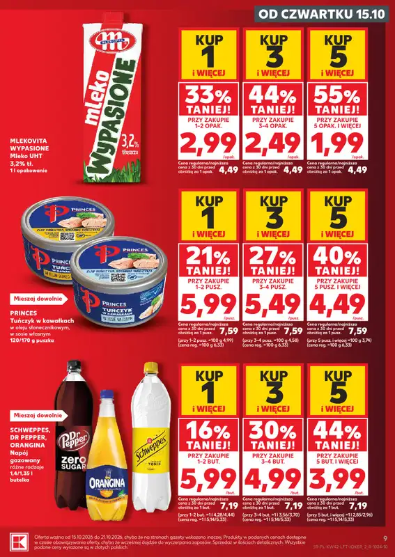 Kaufland - gazetka promocyjna Gazetka Tygodnia od czwartku 15.10 do środy 21.10 - strona 9