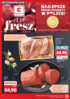 Kaufland - gazetka promocyjna Gazetka Tygodnia od czwartku 15.10 do środy 21.10 - strona 20