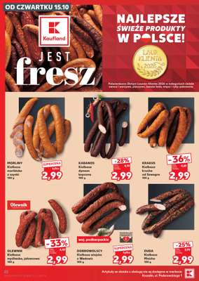 Kaufland - gazetka promocyjna Gazetka Tygodnia od czwartku 15.10 do środy 21.10 - strona 22