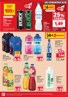 Kaufland - gazetka promocyjna Gazetka Tygodnia od czwartku 15.10 do środy 21.10 - strona 49