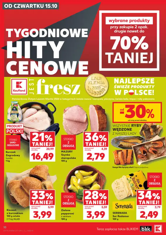 Kaufland - gazetka promocyjna Gazetka Tygodnia od czwartku 15.10 do środy 21.10 - strona 10