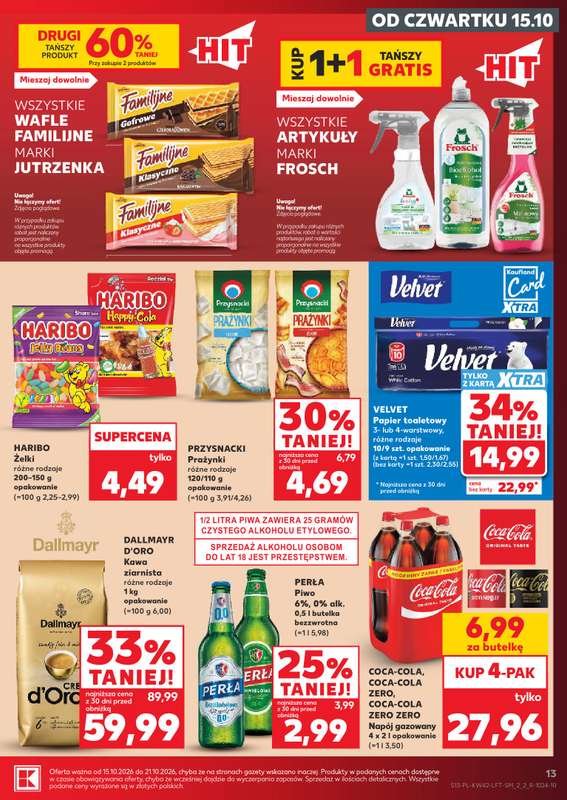 Kaufland - gazetka promocyjna Gazetka Tygodnia od czwartku 15.10 do środy 21.10 - strona 13