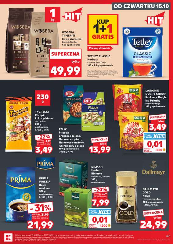 Kaufland - gazetka promocyjna Gazetka Tygodnia od czwartku 15.10 do środy 21.10 - strona 47
