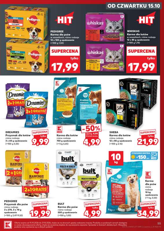 Kaufland - gazetka promocyjna Gazetka Tygodnia od czwartku 15.10 do środy 21.10 - strona 55