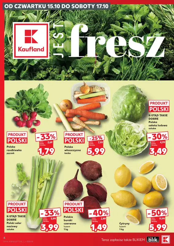 Kaufland - gazetka promocyjna Gazetka Tygodnia od czwartku 15.10 do środy 21.10 - strona 4