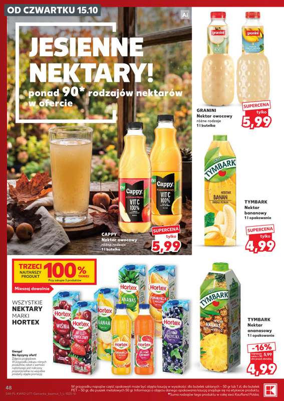 Kaufland - gazetka promocyjna Gazetka Tygodnia od czwartku 15.10 do środy 21.10 - strona 48